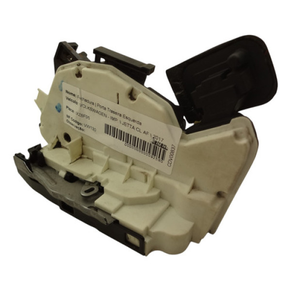 Fechadura Porta Traseira Esquerda Vw Jetta  Confortline 2017