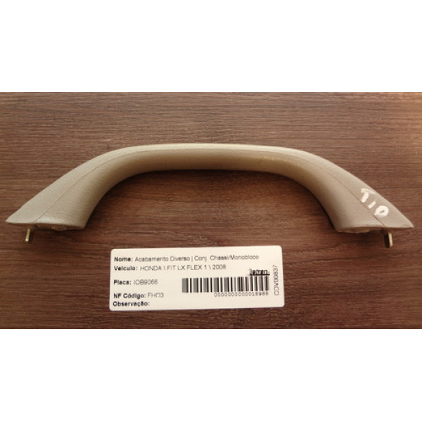 Alça Teto Puxador Traseira Direita Honda Fit 2008