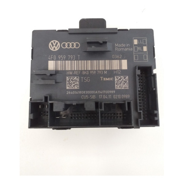 Central Vidro Dianteiro Esquerdo Audi Q7 3.0tfsi 2011 