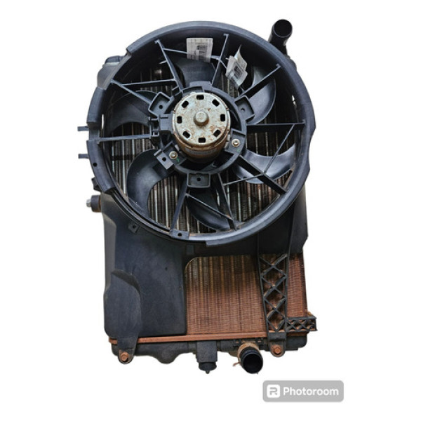 Kit Ventoinha E Radiador Vw Gol G4 1.0 2013 Sem Ar E Sem Dh