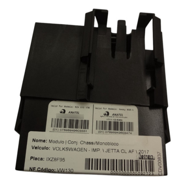 Modulo Keyless Vw Jetta 1.4 Tsi Confortline 2017
