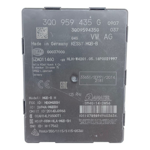 Módulo Keyless Volkswagen Virtus 1.0 Tsi 2019