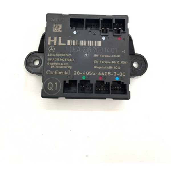 Modulo Porta Traseira Esquerda Mercedes C180 2014 - 21890014