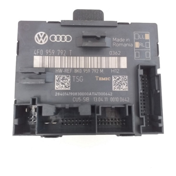 Central Vidro Dianteiro Direito Audi Q7 3.0 2011