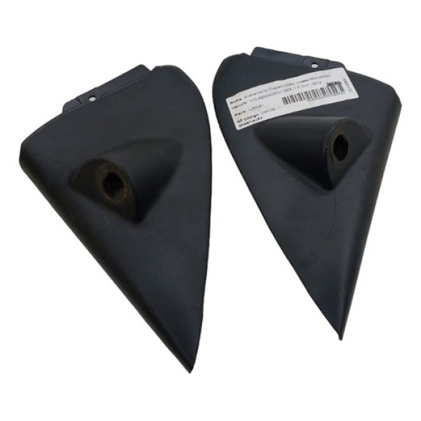 Molduras Dos Retrovisores Vw Gol 1.0 2013