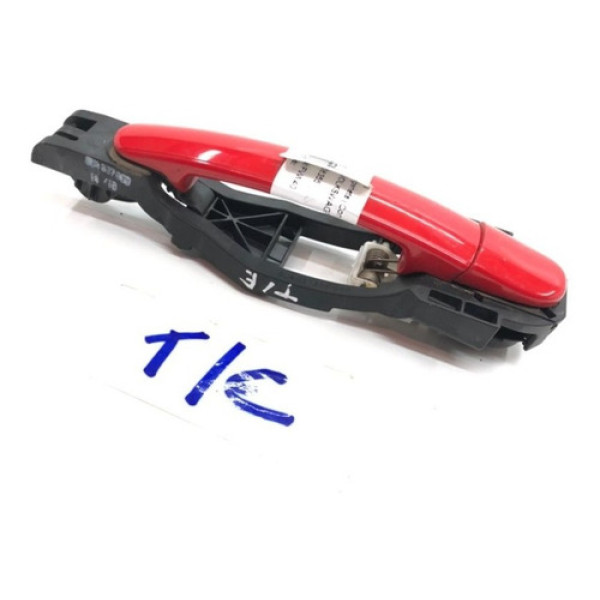 Maçaneta Externa Traseira Esquerda Vw Gol 1.6 Ano 2015 Vermelho