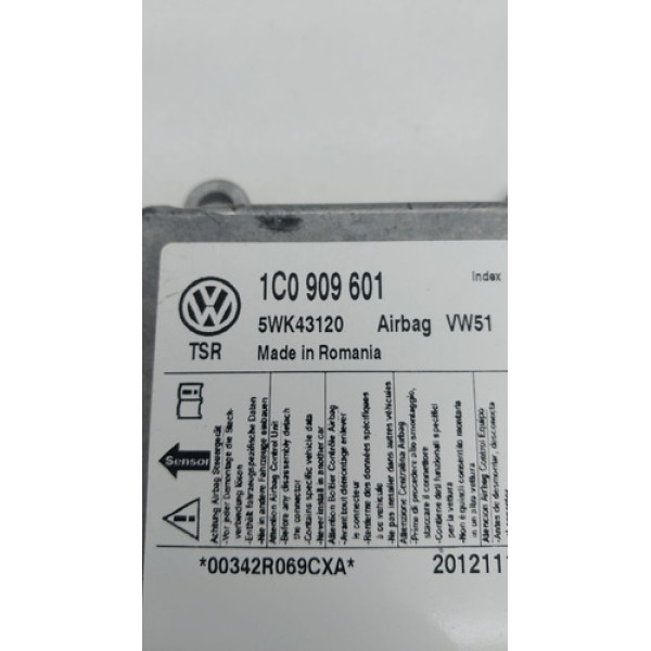 Modulo Deflagrado Vw Golf 1.6 Sportline 2013 ( 1c909601 )