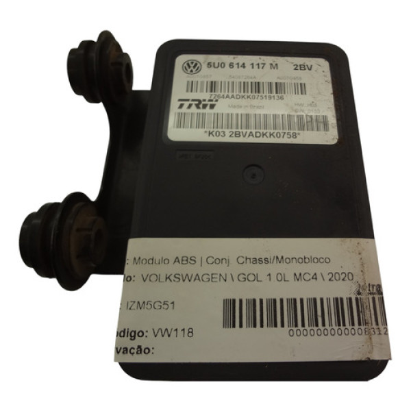 Modulo Deflagrado Vw Voyage 2021  5u0614117m