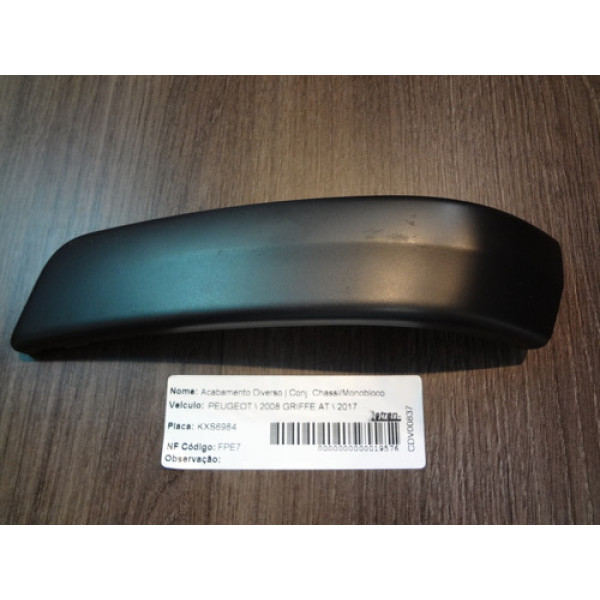 Moldura Puxador De Porta T/d Peugeot 2008 Griffe At 2017