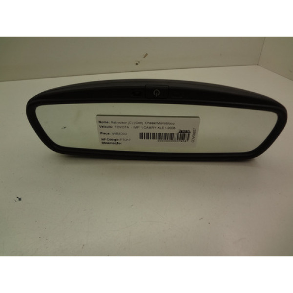 Retrovisor Interno Toyota Camry 2006