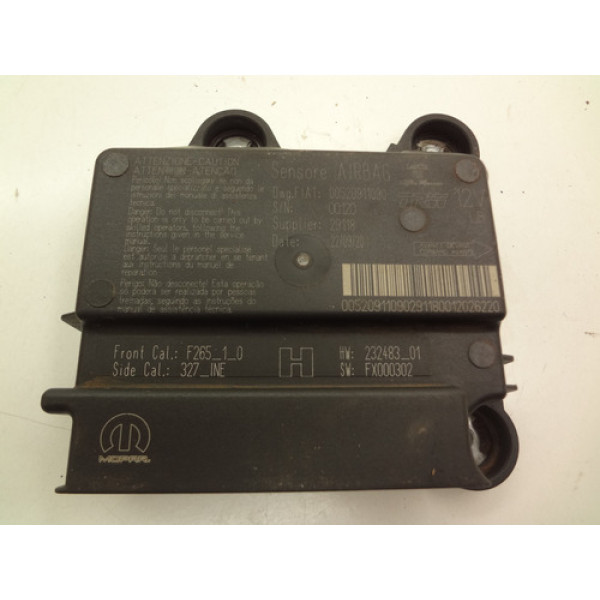 Modulo Deflagrado Fiat Fiorino Workink 1.4 2021 00520911090