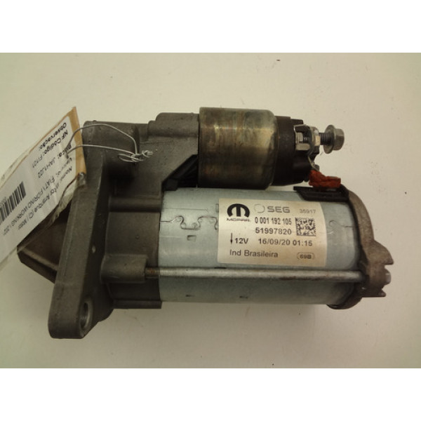 Motor De Arranque Fiat Fiorino 1.4 Flex 2021