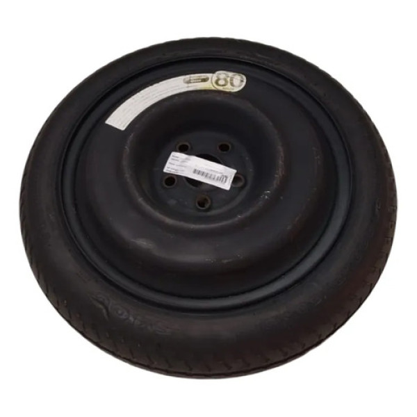 Roda Estepe Pneu Original Aro 15 Chrysler Pt Cruiser 2008 Preto