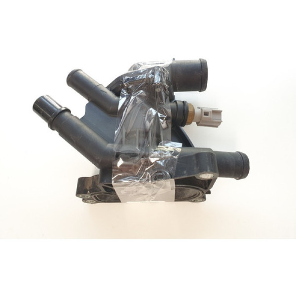 Carcaça Válvula Termostática Novo Ford Ka 2016 1.0 3cc