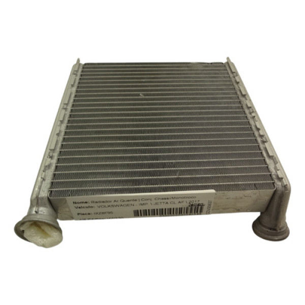 Radiador Ar Quente Vw Jetta 1.4 Tsi Confortline 2017