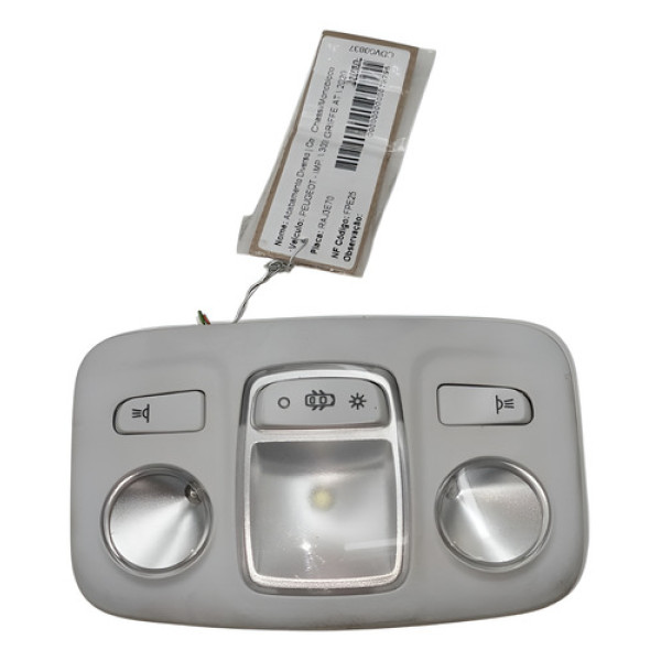 Luz De Teto Traseira Passageiros Peugeot 3008 Griffe 2020