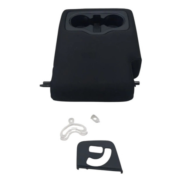 Apoio De Braço Banco Traseiro Jeep Compass Limited 2021 Preto