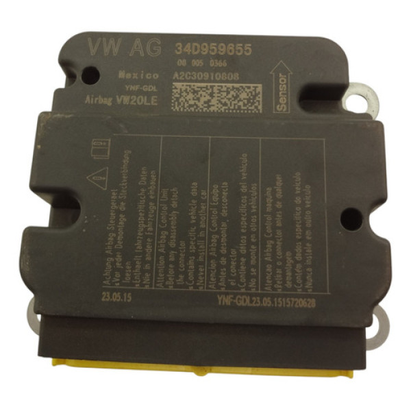 Modulo Deflagrado Impacto Vw Voyage 1.6 Msi 2016   34d959655