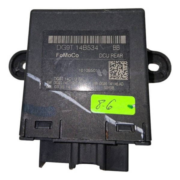 Modulo Vidro Porta Traseira Esquerda Ford Fusion 2014 2016