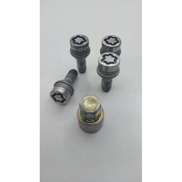 Kit Parafusos Das Rodas E Chave Segredo Jeep Compass 2021