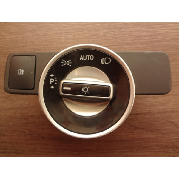Botão Comando De Luz Mercedes-benz C180 1.6 Turbo 2014