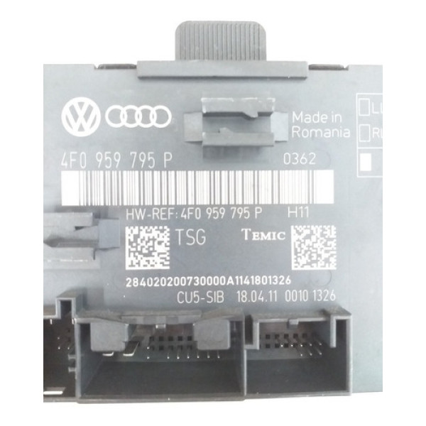 Central Vidro Traseiro Direito Audi Q7 3.0 2011