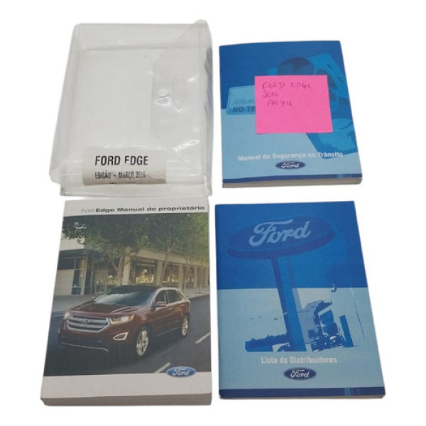Manual Propietario Ford Edge 3.5 Titanium 2016