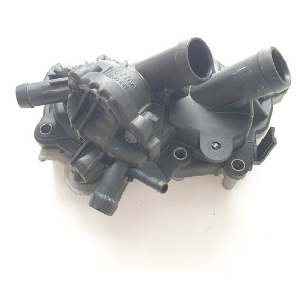 Carcaça Válvula Termostática Vw Golf 1.4 Turbo 2015 Com 140c