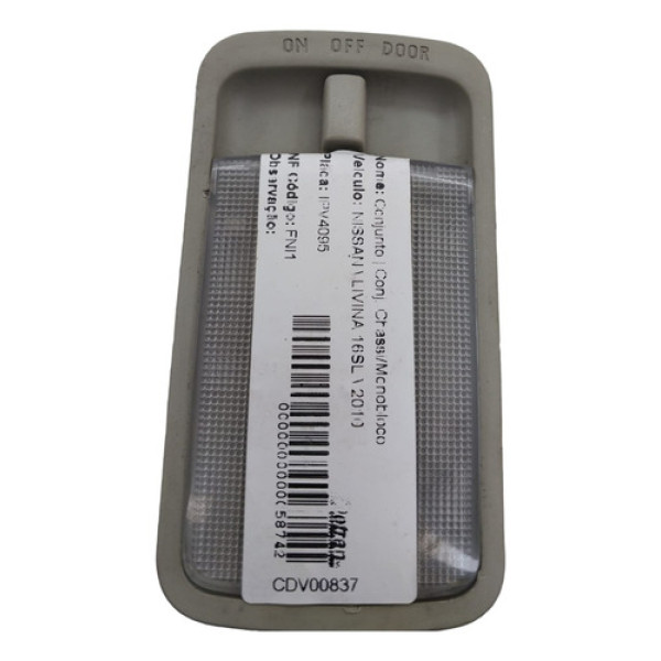 Lanterna De Teto Nissan Livina 1.6 Sl 2010