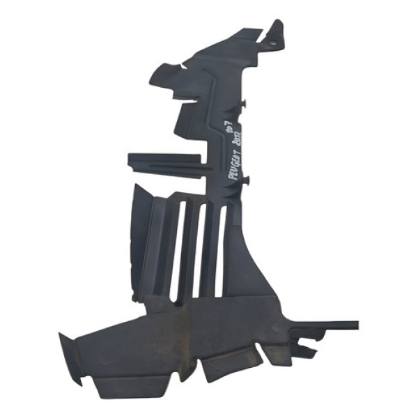 Defletor Lateral Direito Do Radiador Peugeot 207 1.4 Xr 2012