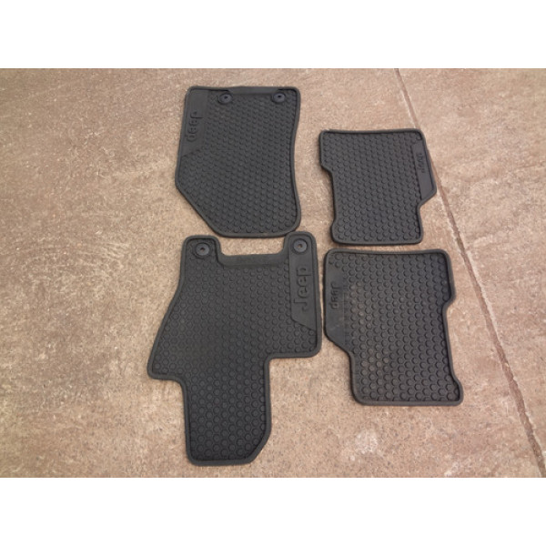 Jogo De Tapetes Borracha Jeep Compass 2.0 Diesel 2018