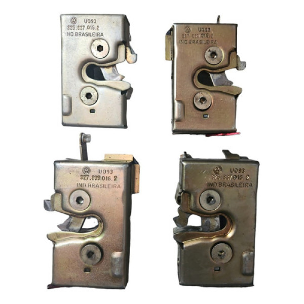 Jogo 4 Fechaduras De Porta Volkswagen Santana 1.8 1998 