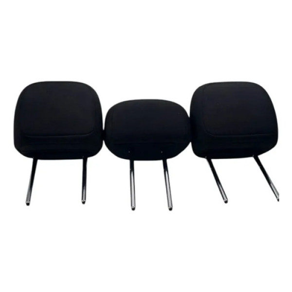 Apoios De Cabeça Traseiros Tecido Jeep Compass Limited 2021 Preto