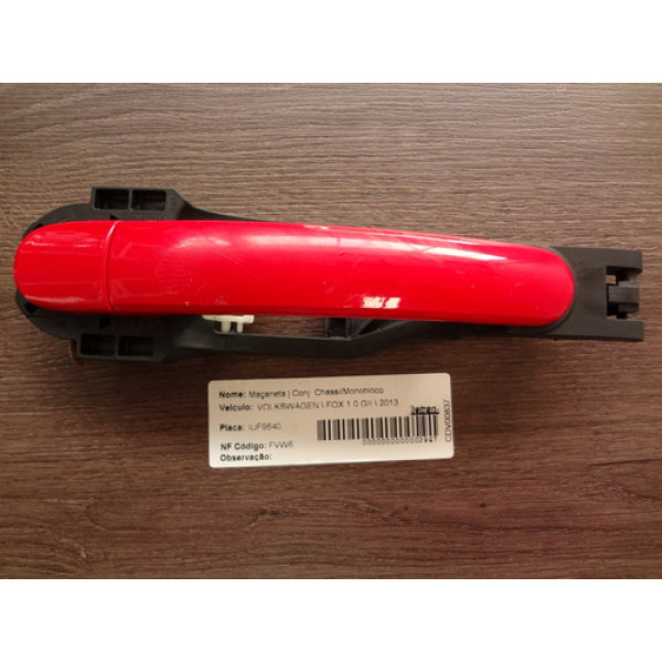 Maçaneta Externa Traseira Direita Vw Fox 1.0 2013 4 Portas