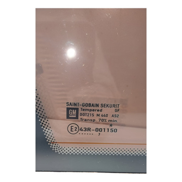 Vidro Vigia Traseiro Direito Gm Meriva Original Gm