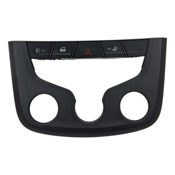 Botao Alerta Trava Central Farol Milha Gm Montana Ls 2013 Preto