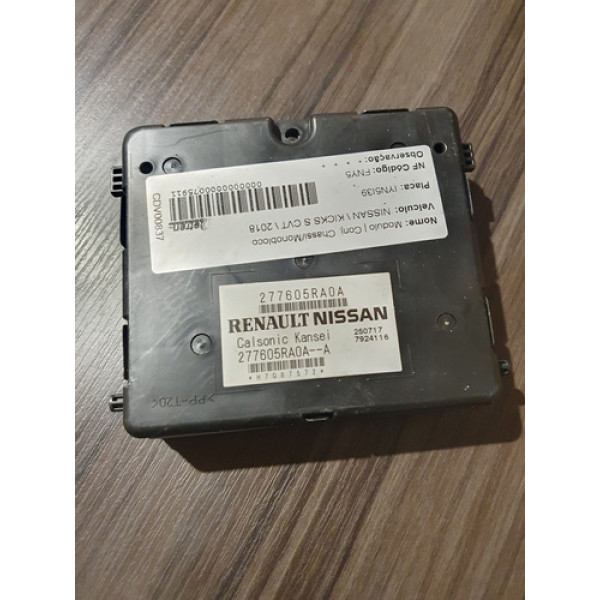 Modulo Conforto Nissan Kicks Sl 1.6 2018 