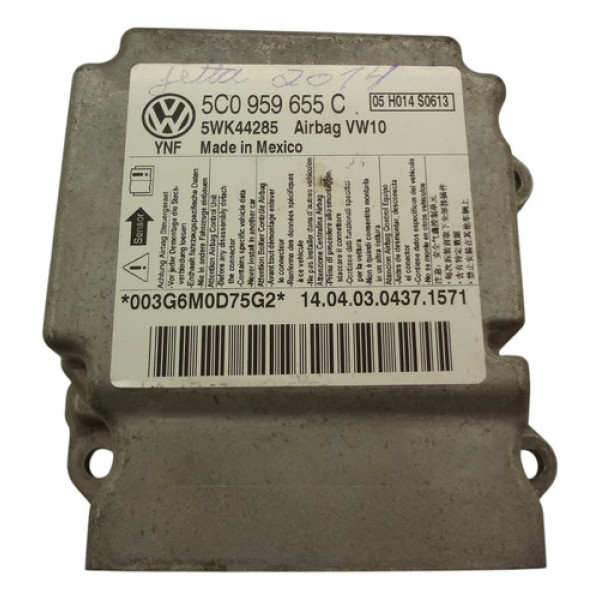 Modulo Deflagrado Impacto Vw Jetta 2.0 2014  5c0959655c
