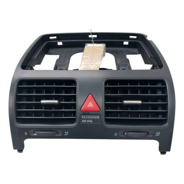 Difusores Ar Central Moldura Botao Alerta Vw Jetta 2.5 2009