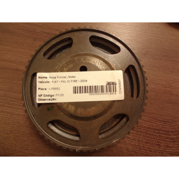 Polia Virabrequim Motor Fiat Palio Fire 2004