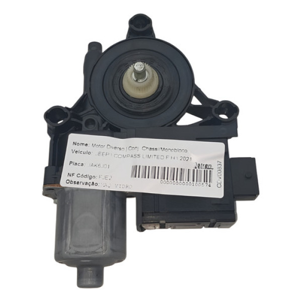 Motor Vidro Porta Traseira Direita Jeep Compass Limited 2021