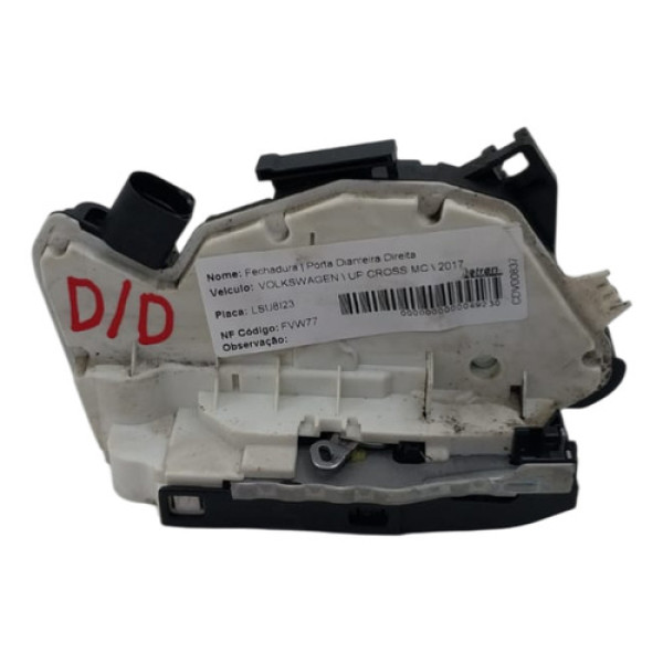 Fechadura Porta Dianteira Direita Vw Up Cross 2017