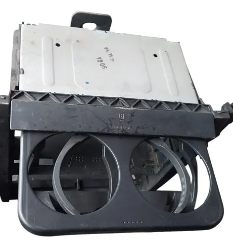 Porta Copos Central Moldura Original Vw Golf Sapao 1999 2005 Preto