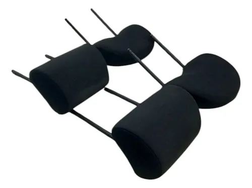 Apoios De Cabeça Kit 4 Peças Vw Fox Connect 1.6 Flex 2020 Preto