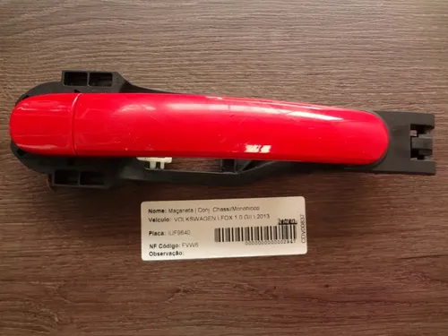 Maçaneta Externa Traseira Direita Vw Fox 1.0 2013 4 Portas
